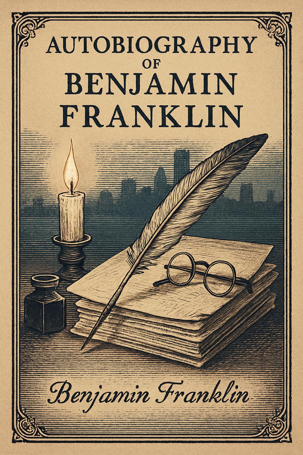 Cover of Autobiography of Benjamin Franklin by Benjamin Franklin