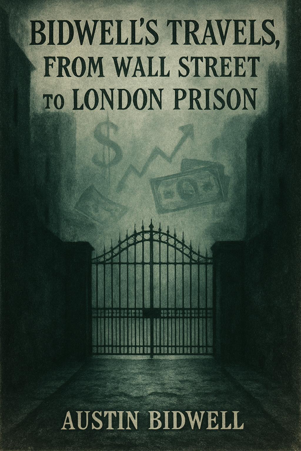 Cover of Bidwell's Travels, from Wall Street to London Prison: Fifteen Years in Solitude by Austin Bidwell