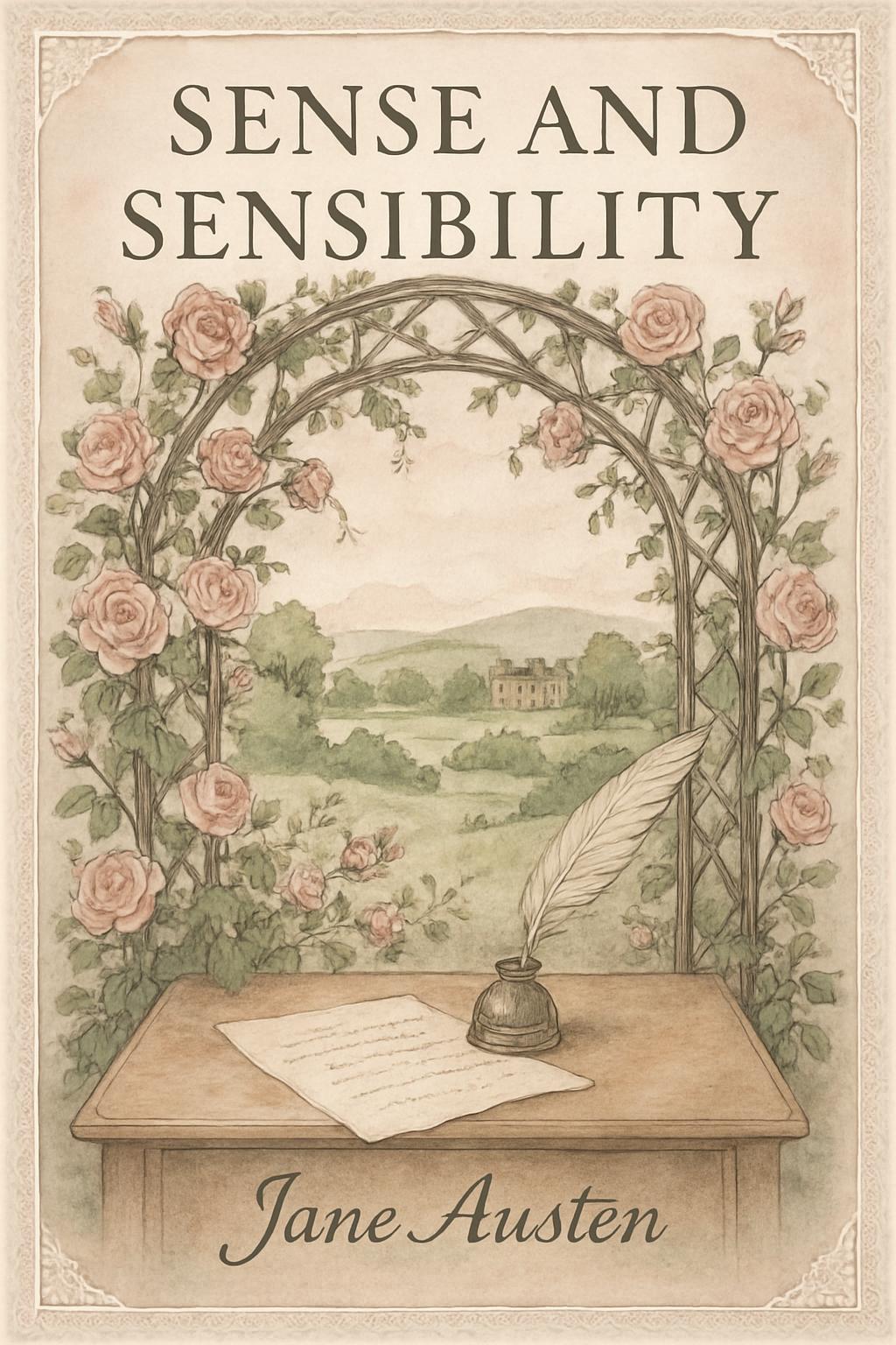 Cover of Sense and Sensibility by Jane Austen