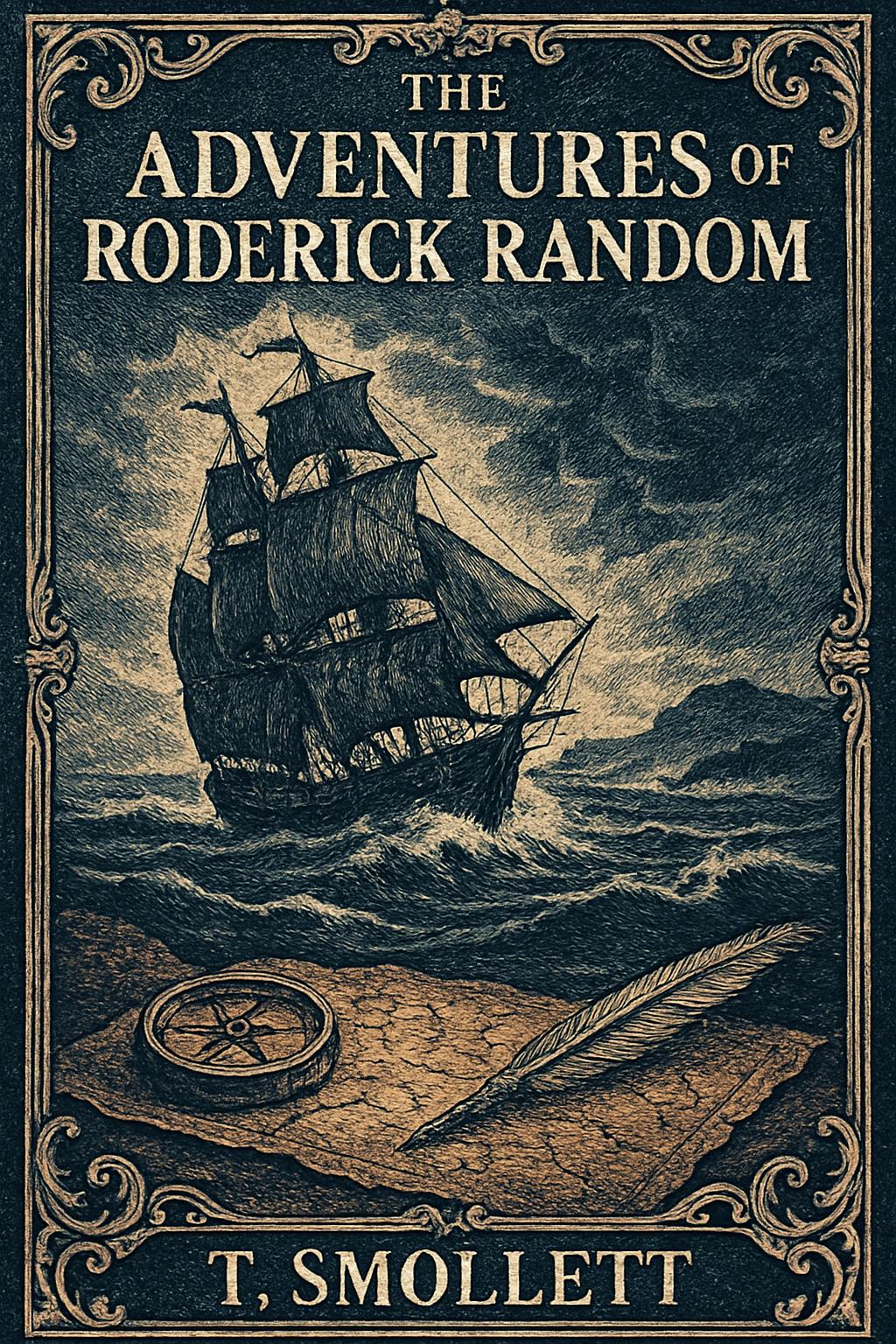 Cover of The Adventures of Roderick Random by T. (Tobias) Smollett