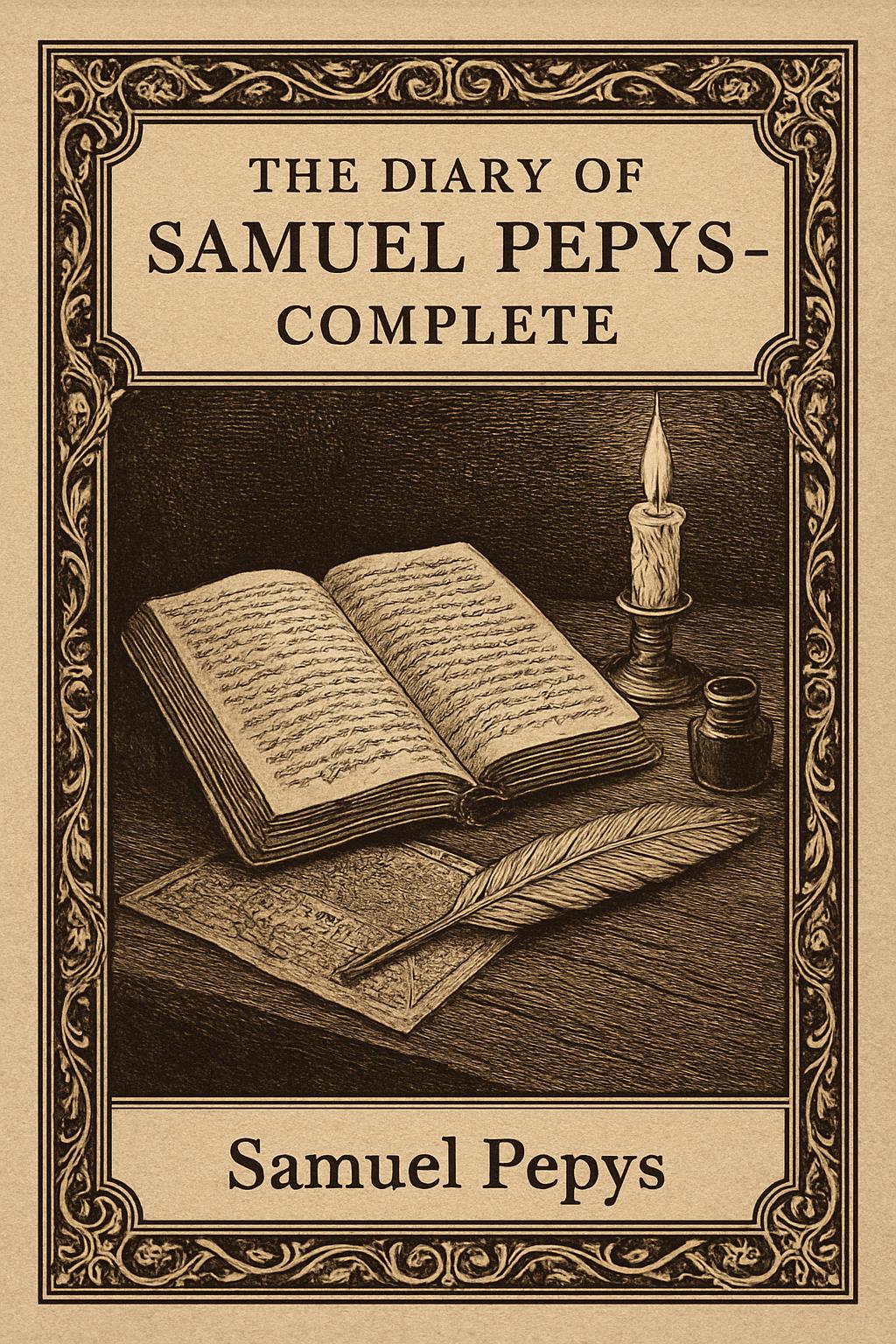 Cover of The Diary of Samuel Pepys — Complete by Samuel Pepys
