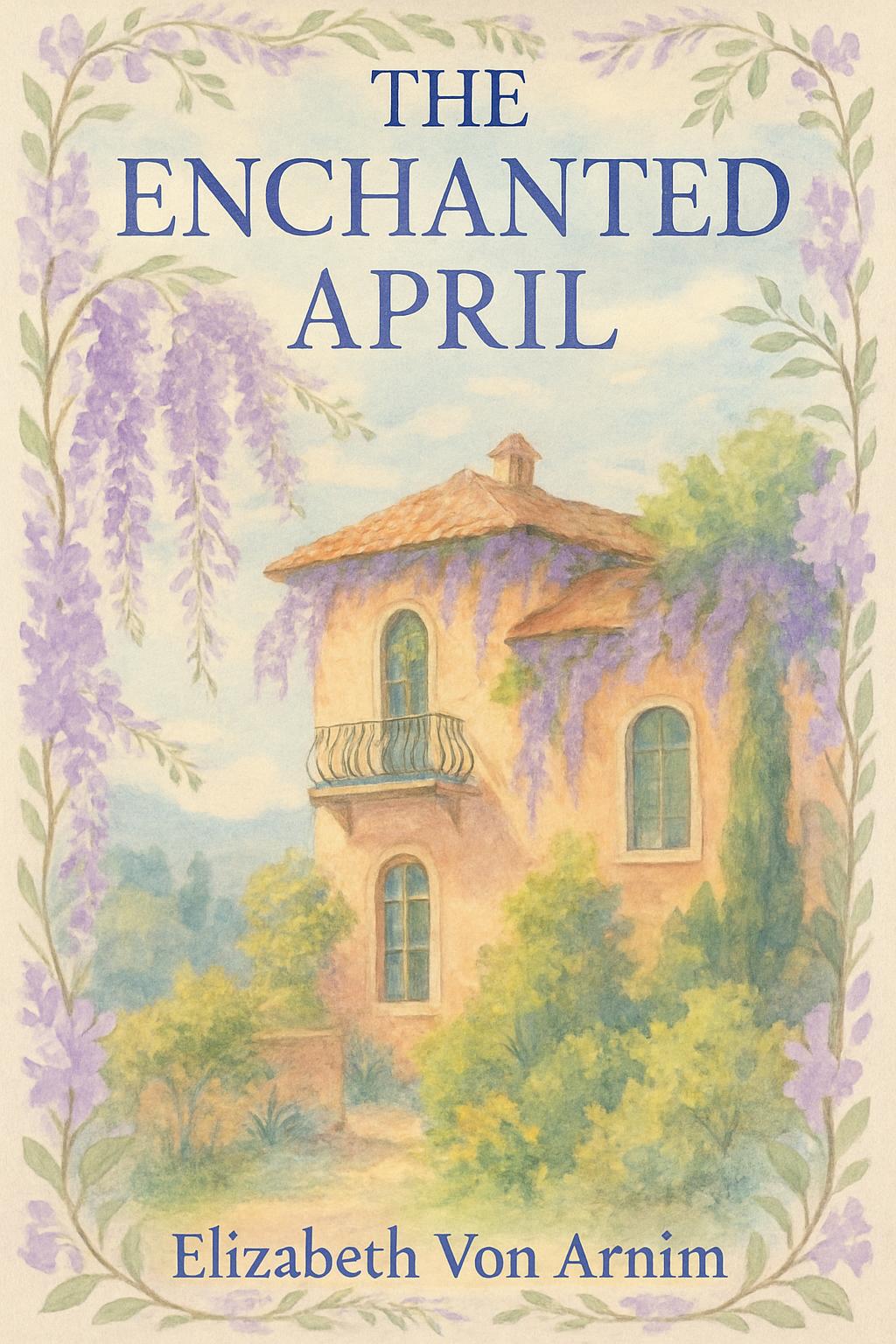 Cover of The Enchanted April by Elizabeth Von Arnim