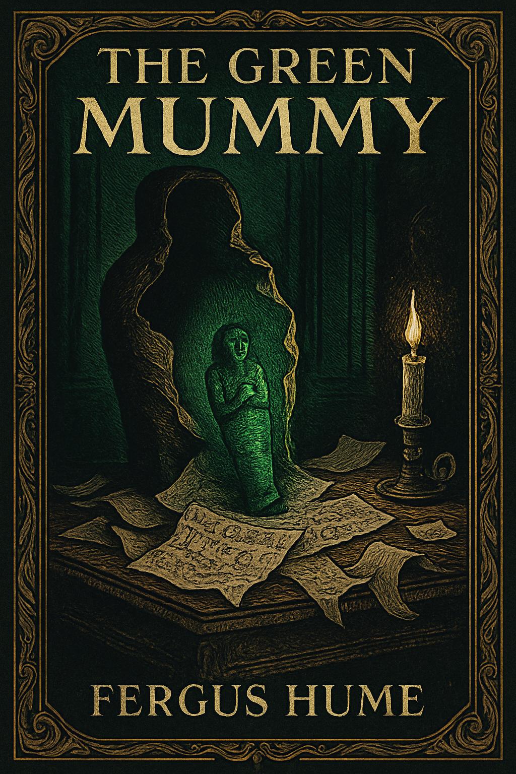 Cover of The Green Mummy by Fergus Hume