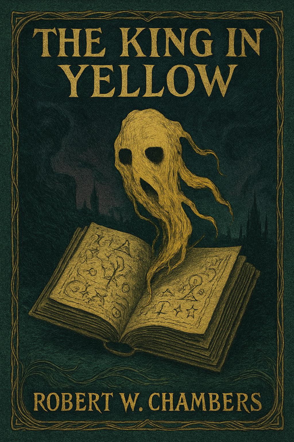 Cover of The King in Yellow by Robert W. (Robert William) Chambers