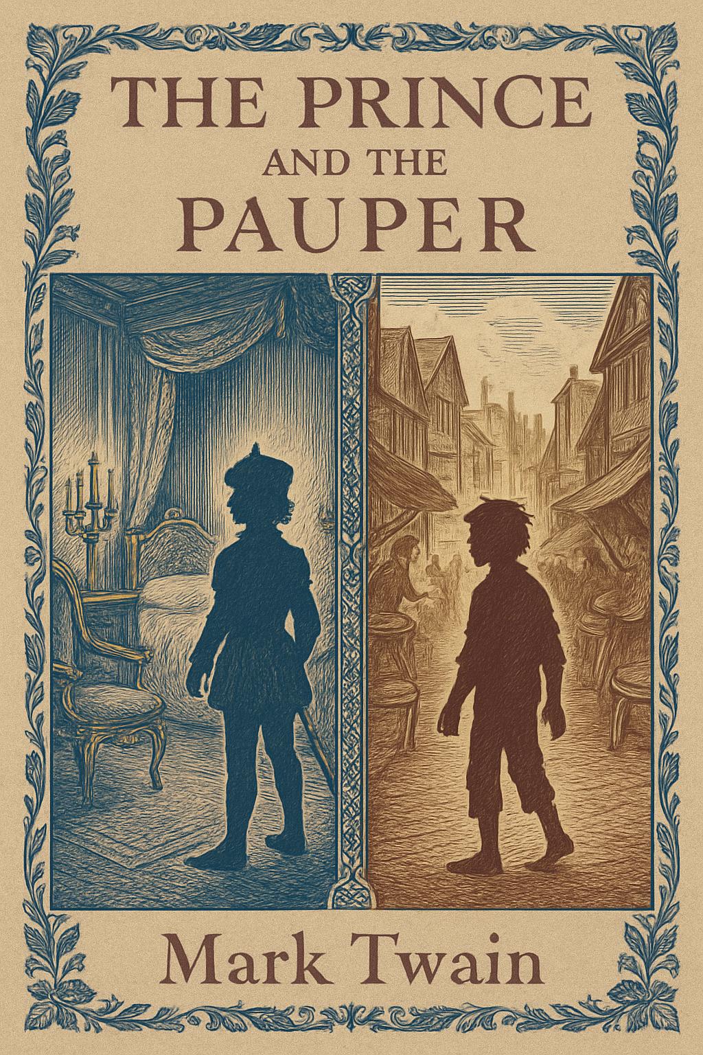Cover of The Prince and the Pauper by Mark Twain