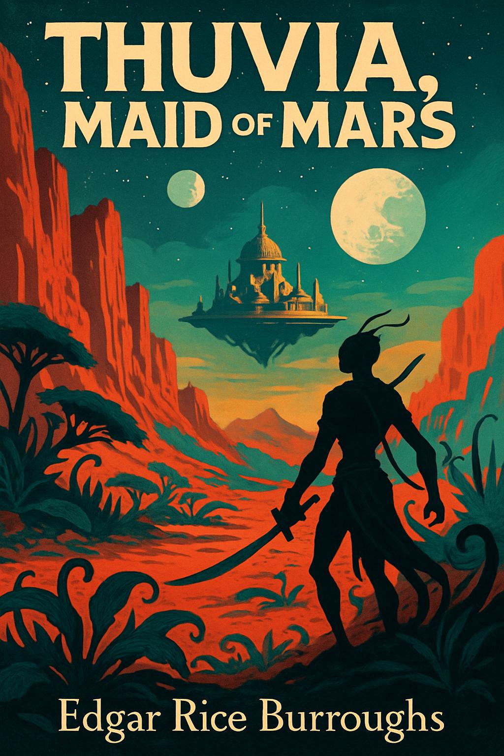 Cover of Thuvia, maid of Mars by Edgar Rice Burroughs