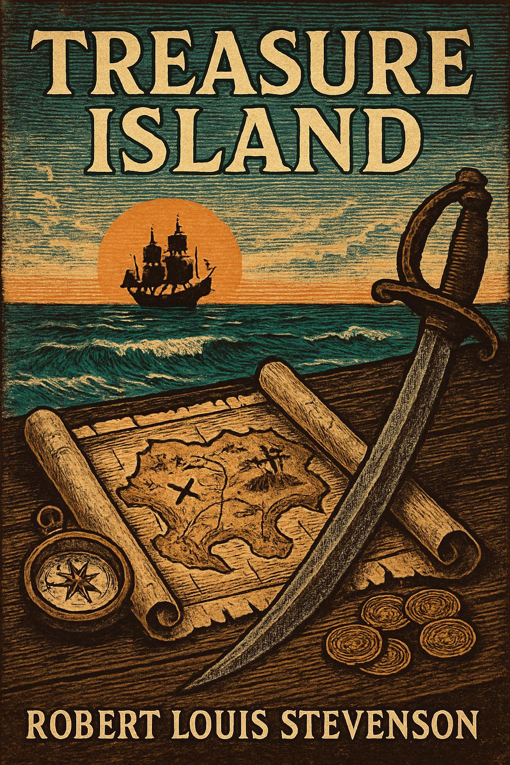 Cover of Treasure Island by Robert Louis Stevenson