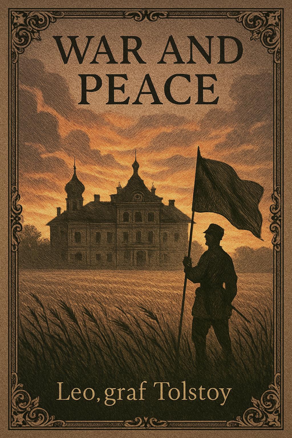 Cover of War and Peace by Leo Tolstoy