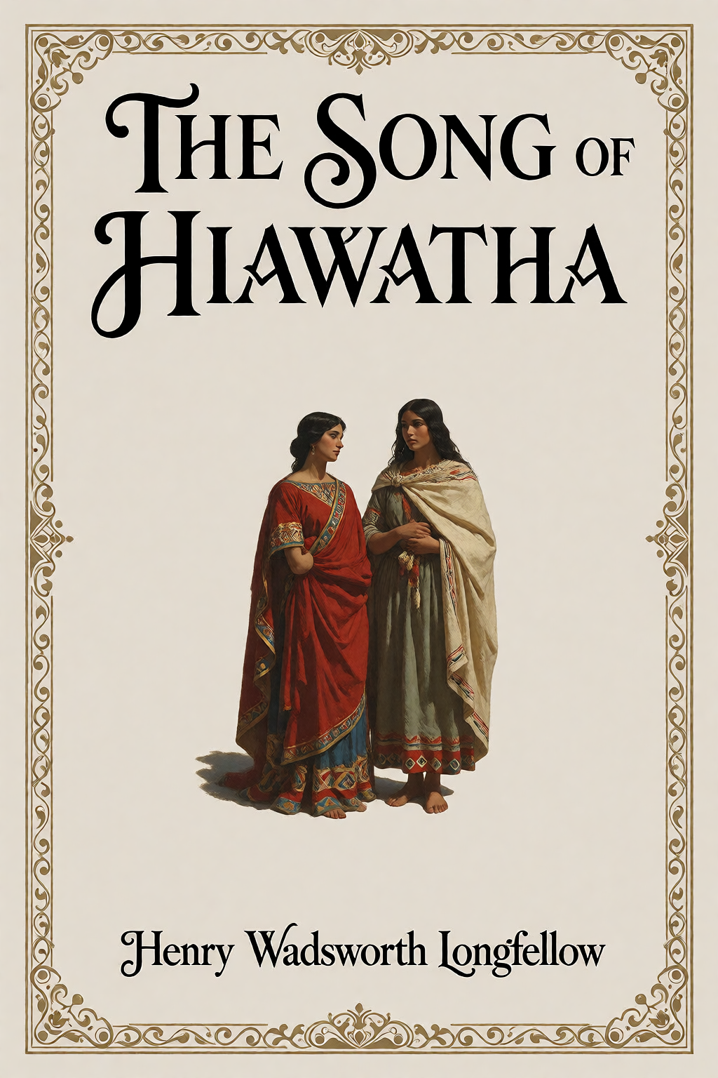 Cover of The Song of Hiawatha by Henry Wadsworth Longfellow