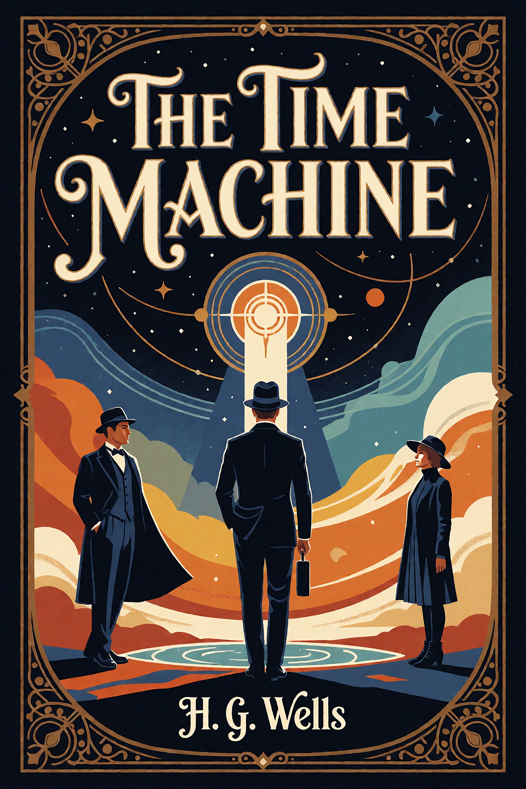 Cover of The Time Machine by H. G. Wells