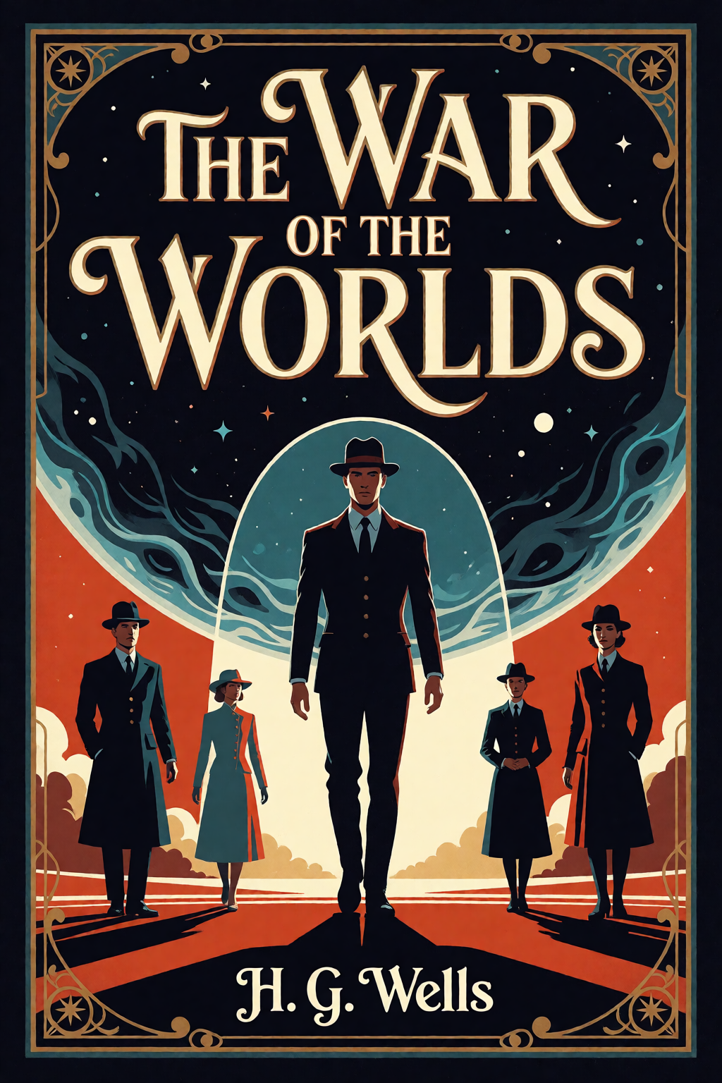 Cover of The war of the worlds by H. G. Wells