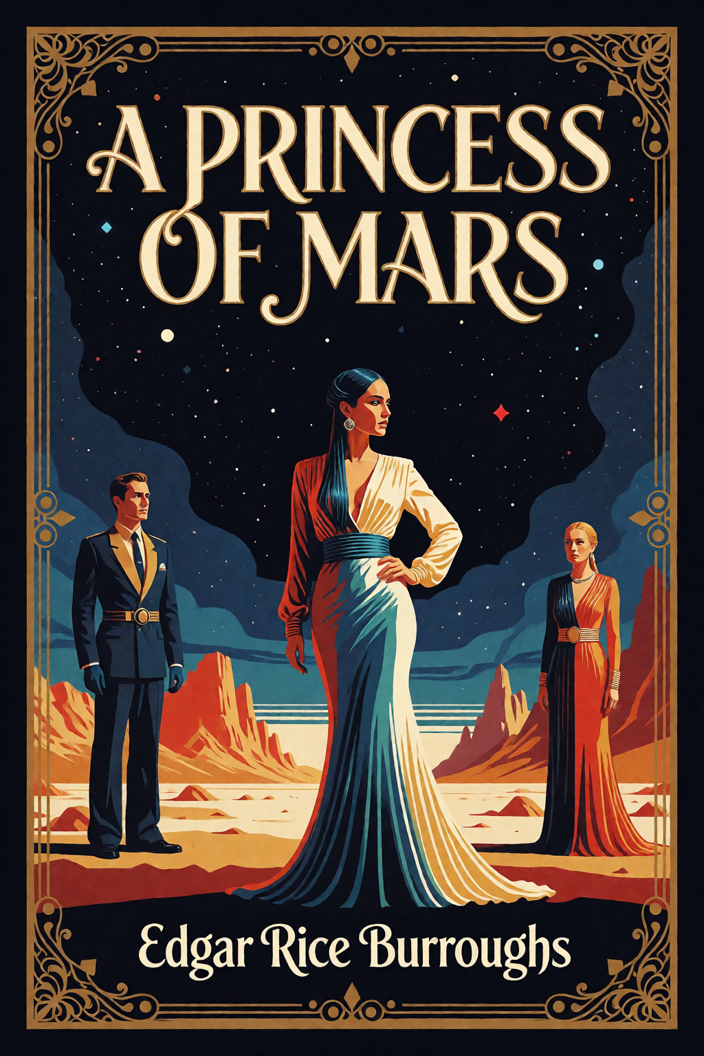 Cover of A princess of Mars by Edgar Rice Burroughs