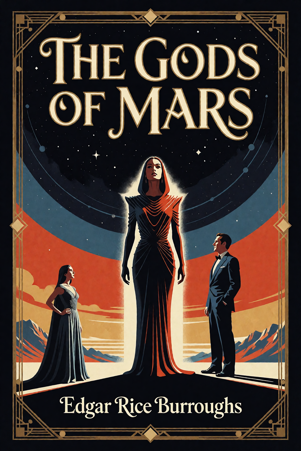 Cover of The gods of Mars by Edgar Rice Burroughs
