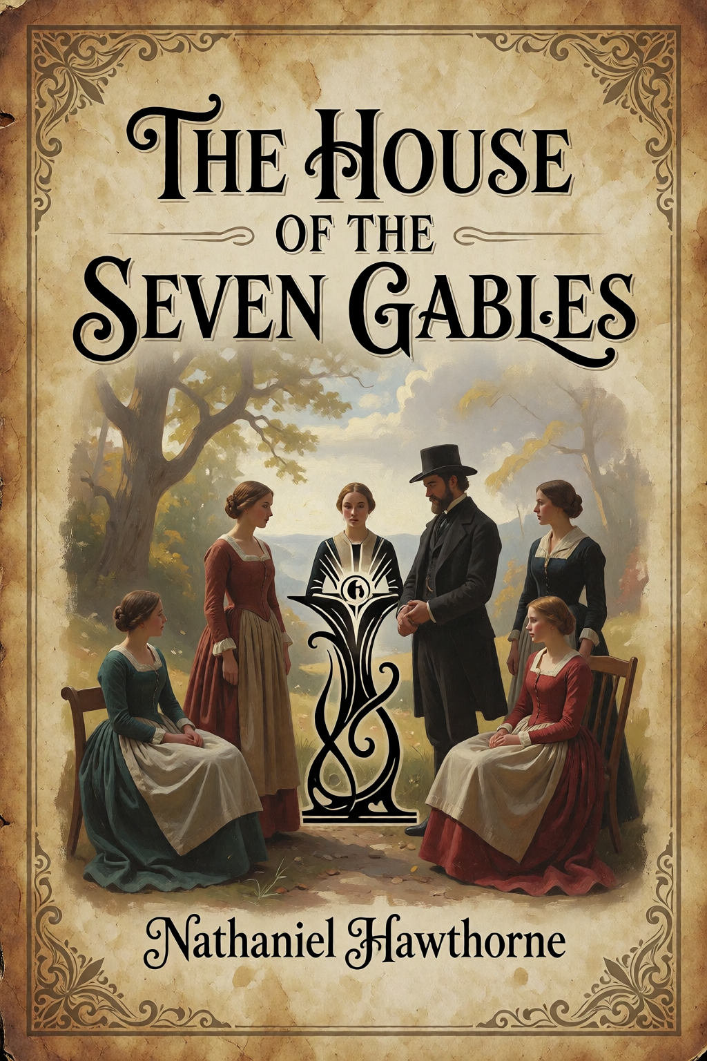 Cover of The House of the Seven Gables by Nathaniel Hawthorne