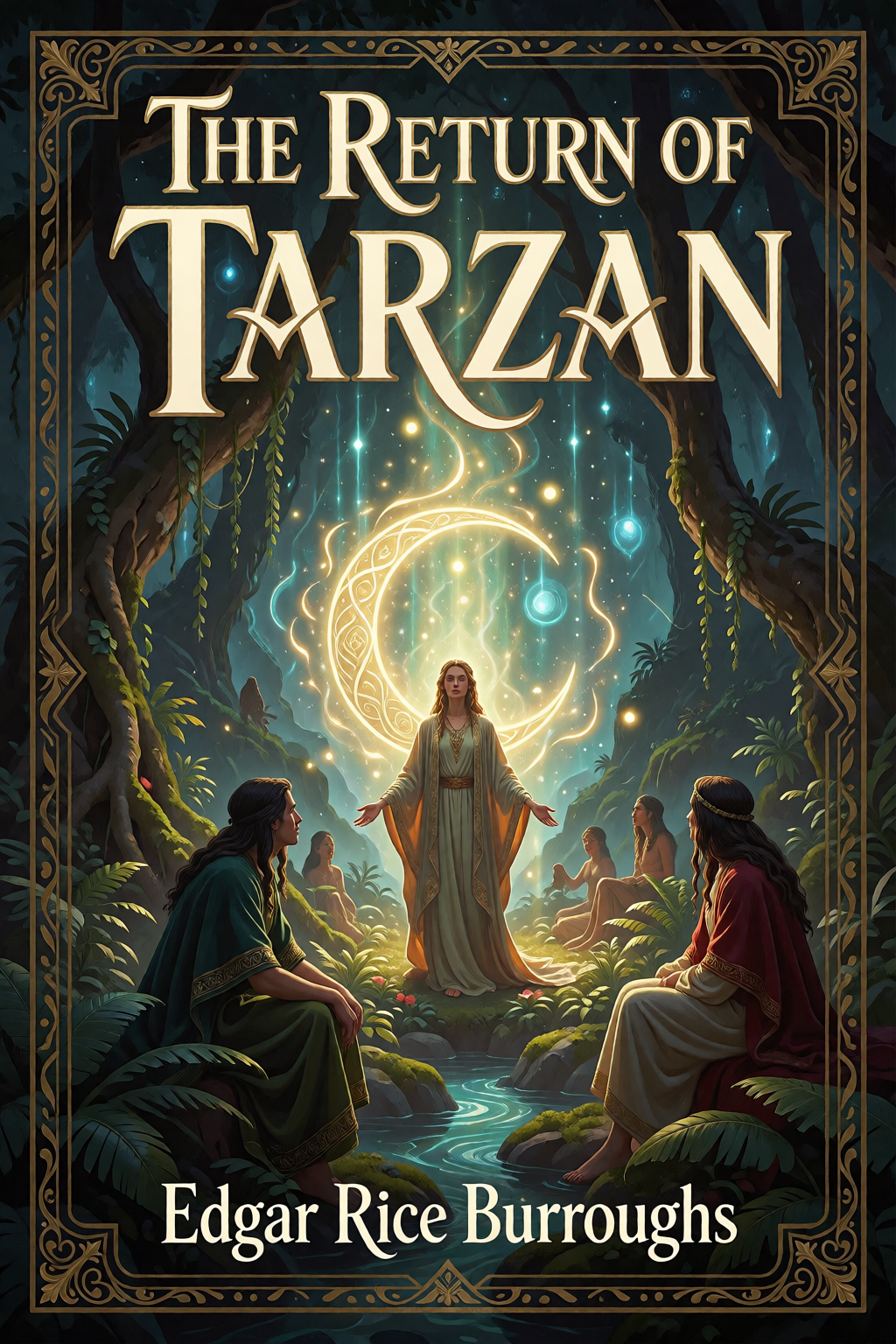 Cover of The Return of Tarzan by Edgar Rice Burroughs
