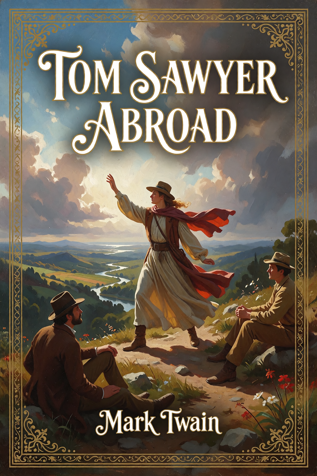 Cover of Tom Sawyer Abroad by Mark Twain