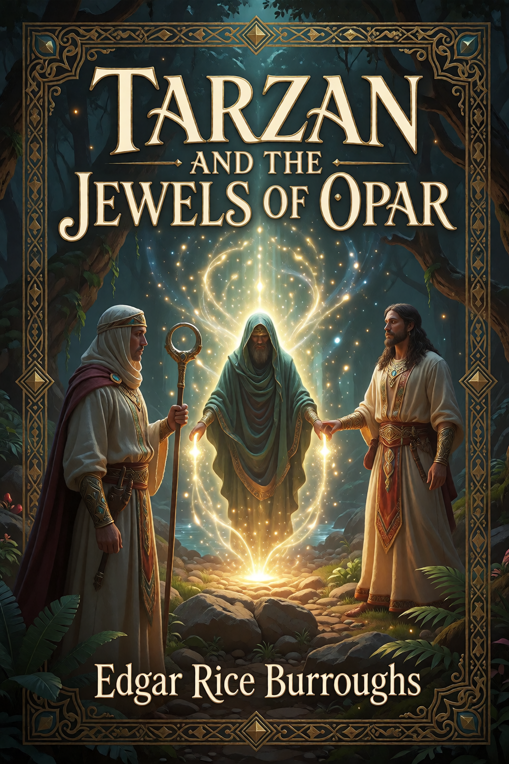 Cover of Tarzan and the Jewels of Opar by Edgar Rice Burroughs