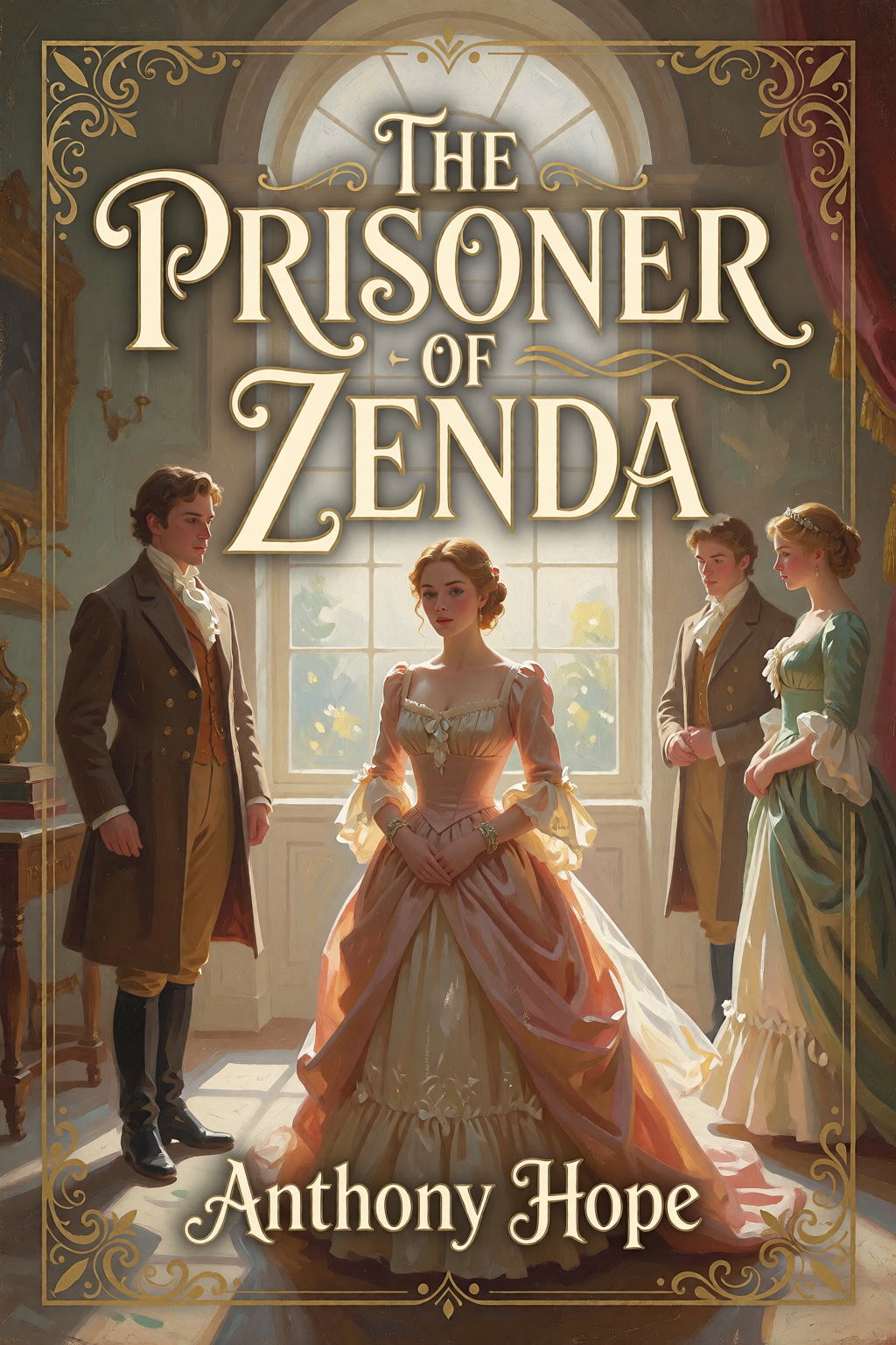 Cover of The prisoner of Zenda by Anthony Hope
