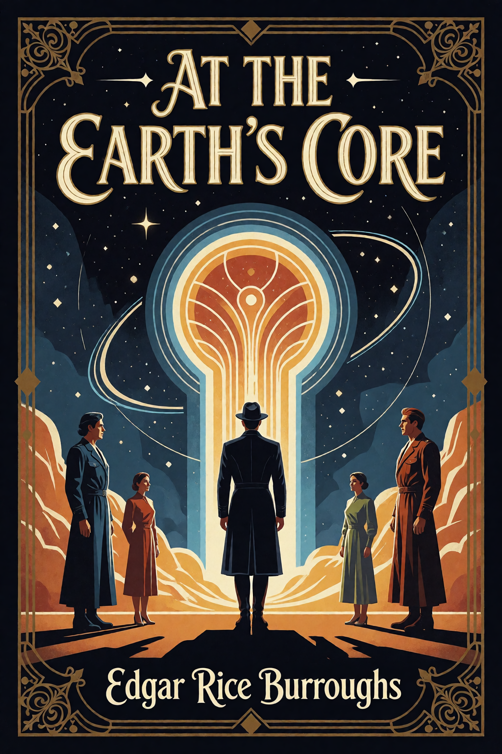 Cover of At the Earth's Core by Edgar Rice Burroughs