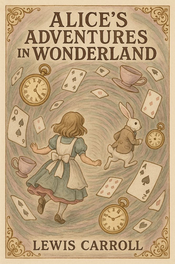 Cover of Alice's Adventures in Wonderland by Lewis Carroll