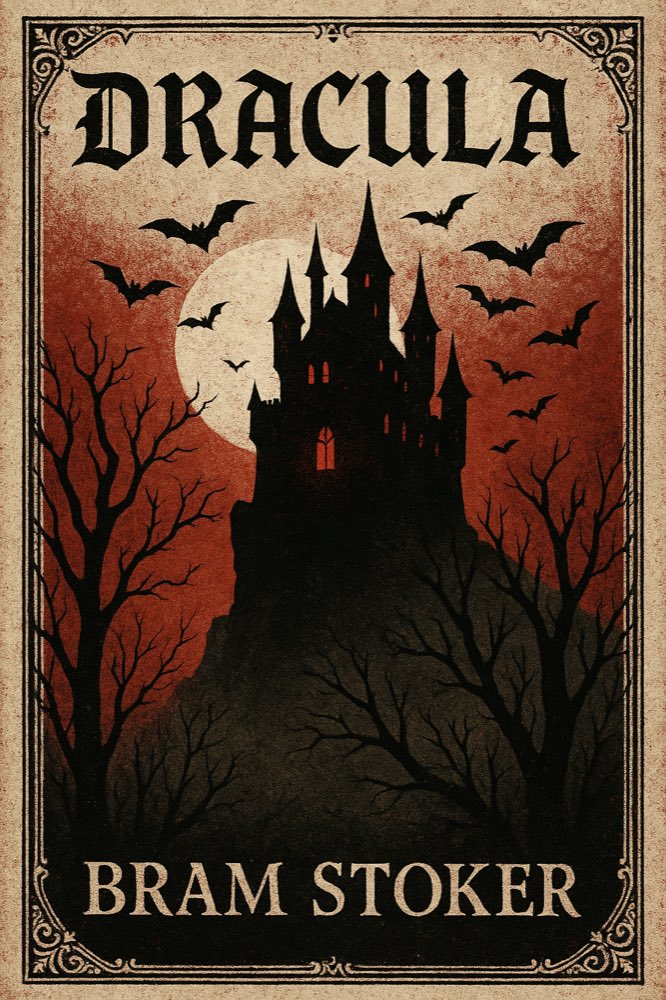 Cover of Dracula by Bram Stoker