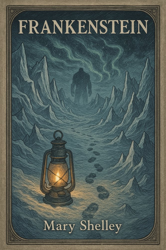 Cover of Frankenstein by Mary Shelley