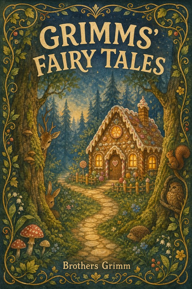 Cover of Grimms' Fairy Tales by Jacob & Wilhelm Grimm