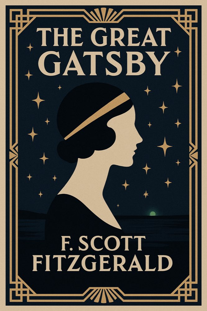 Cover of The Great Gatsby by F. Scott Fitzgerald