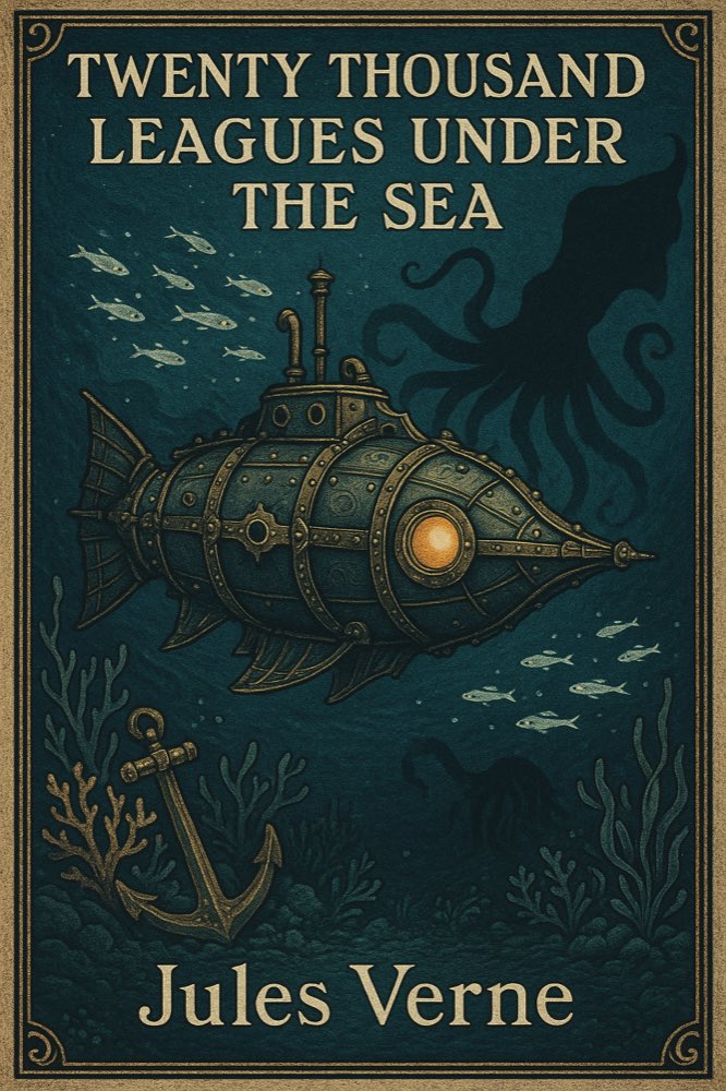 Cover of Twenty Thousand Leagues Under the Sea by Jules Verne