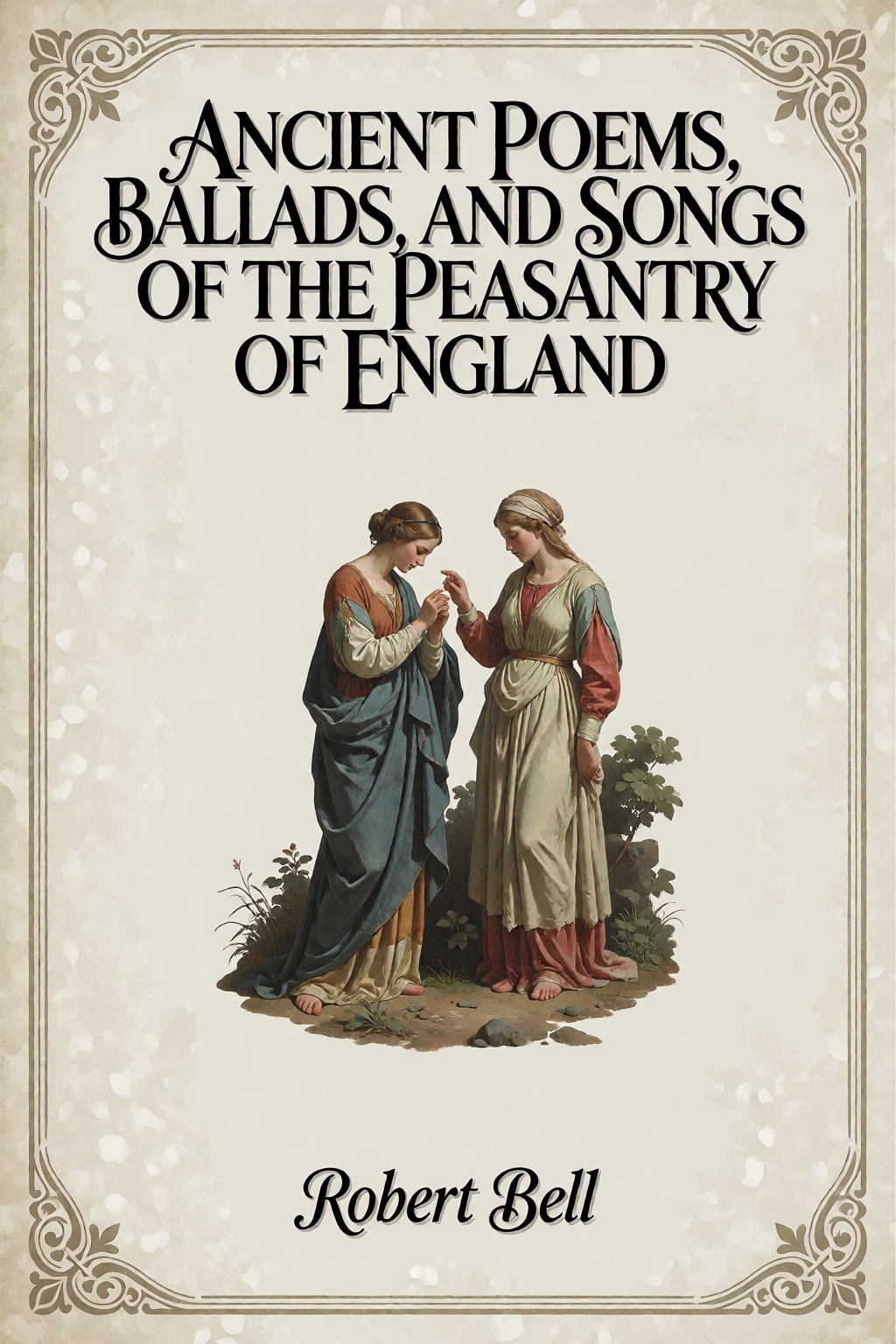Cover of Ancient Poems, Ballads, and Songs of the Peasantry of England by Robert Bell