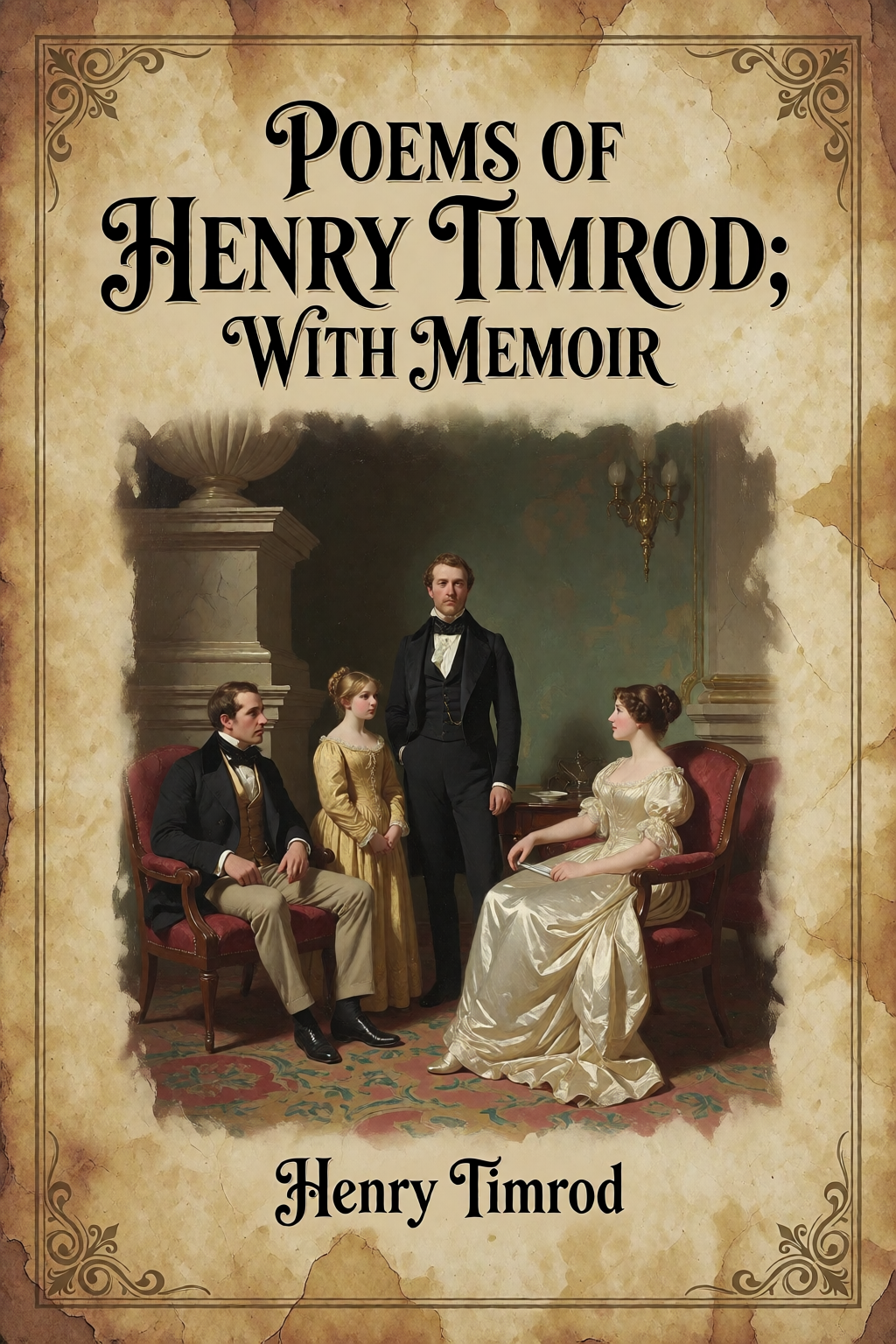 Cover of Poems of Henry Timrod; with Memoir by Henry Timrod