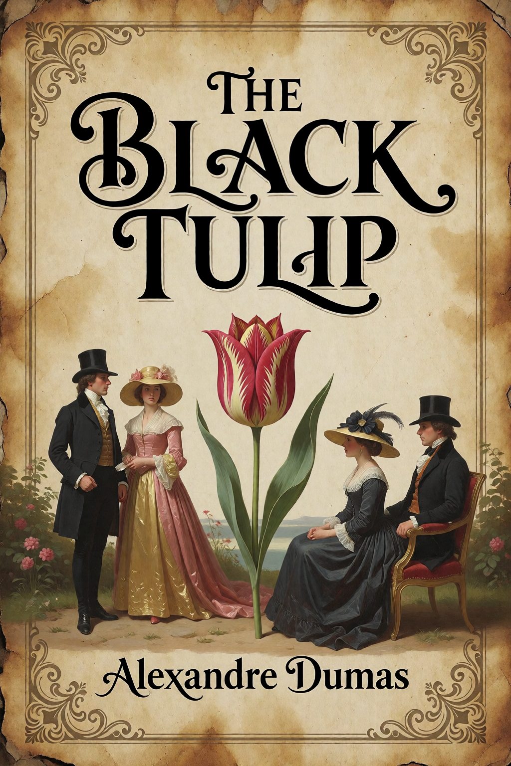 Cover of The black tulip by Alexandre Dumas