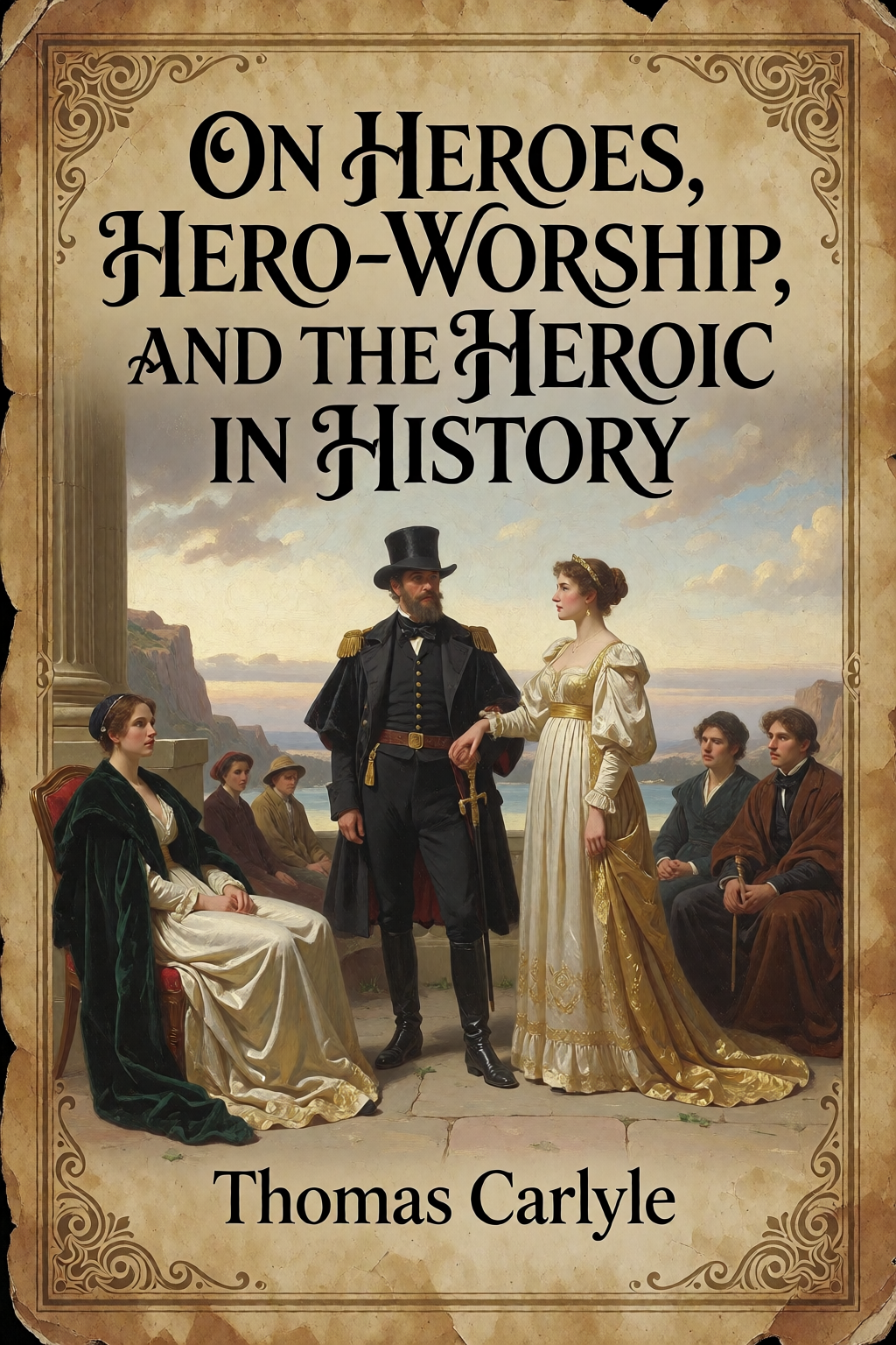 Cover of On Heroes, Hero-Worship, and the Heroic in History by Thomas Carlyle