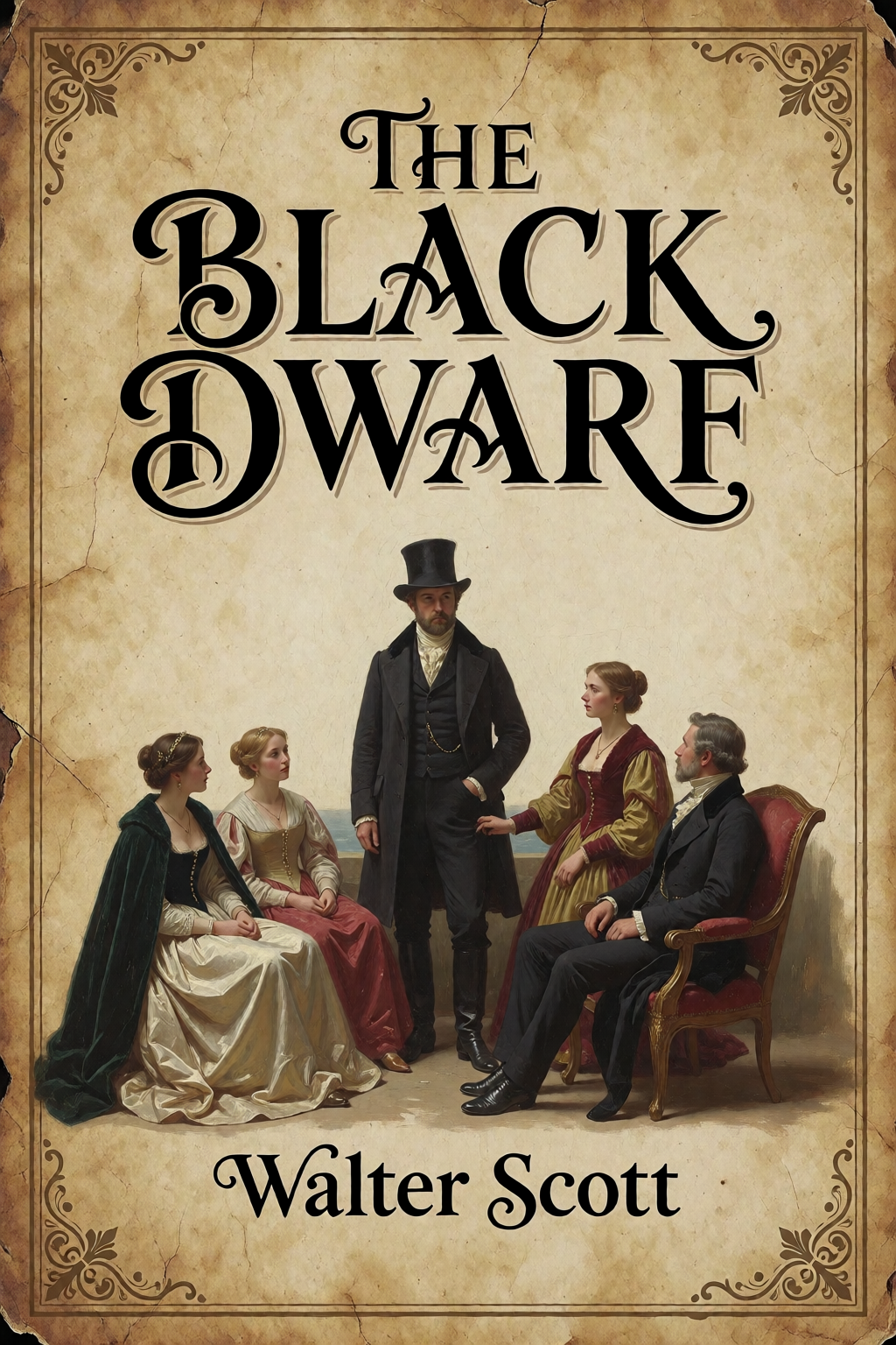 Cover of The Black Dwarf by Walter Scott