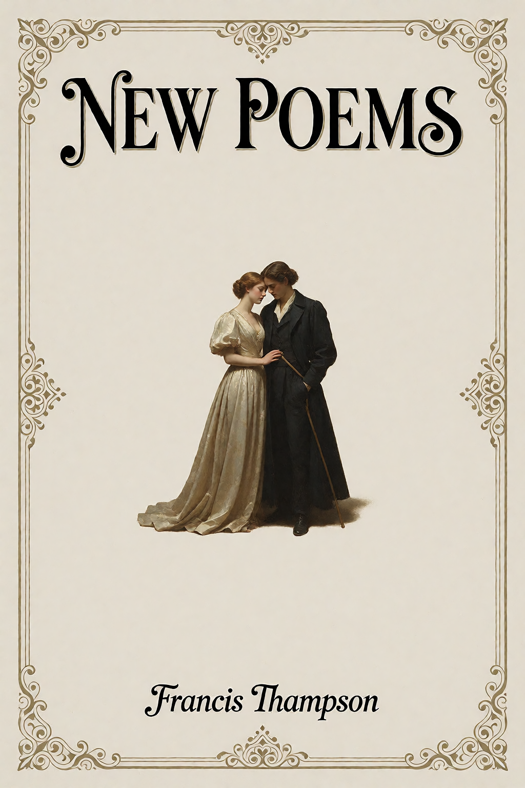 Cover of New Poems by Francis Thompson