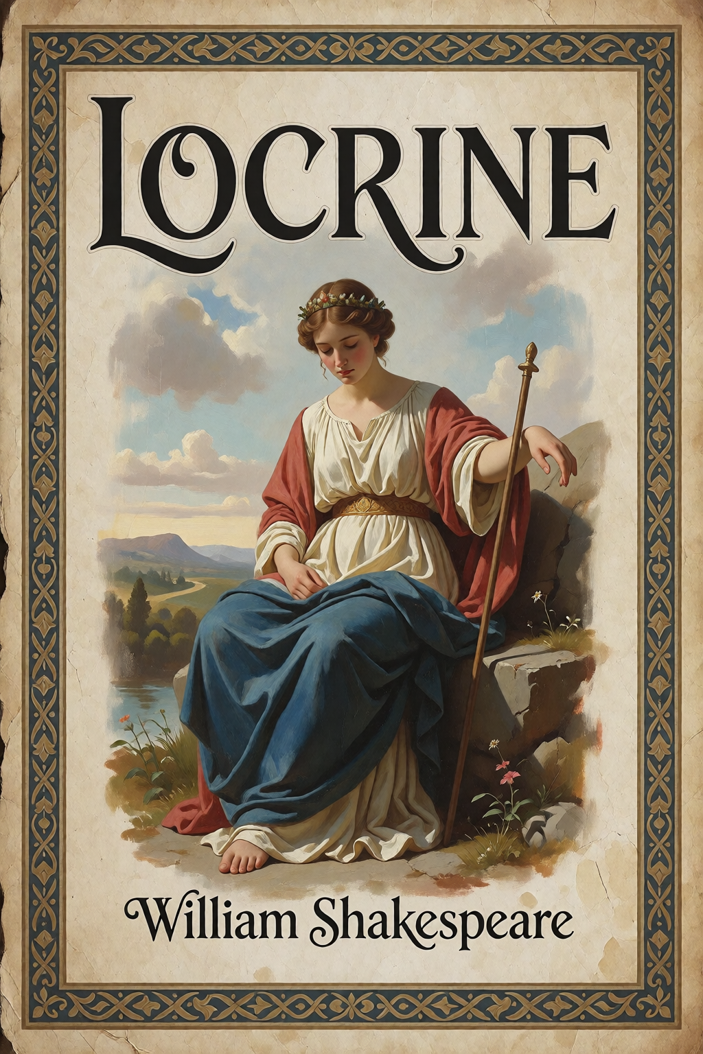 Cover of Locrine by William Shakespeare