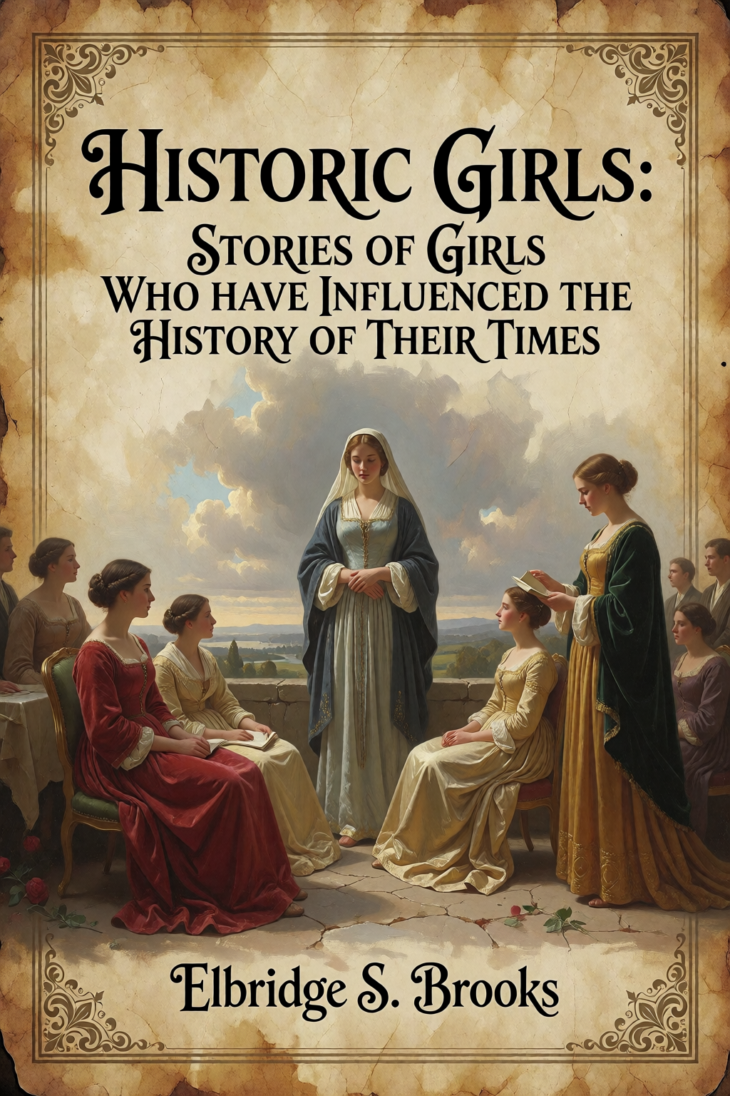 Cover of Historic Girls: Stories Of Girls Who Have Influenced The History Of Their Times by Elbridge S. Brooks