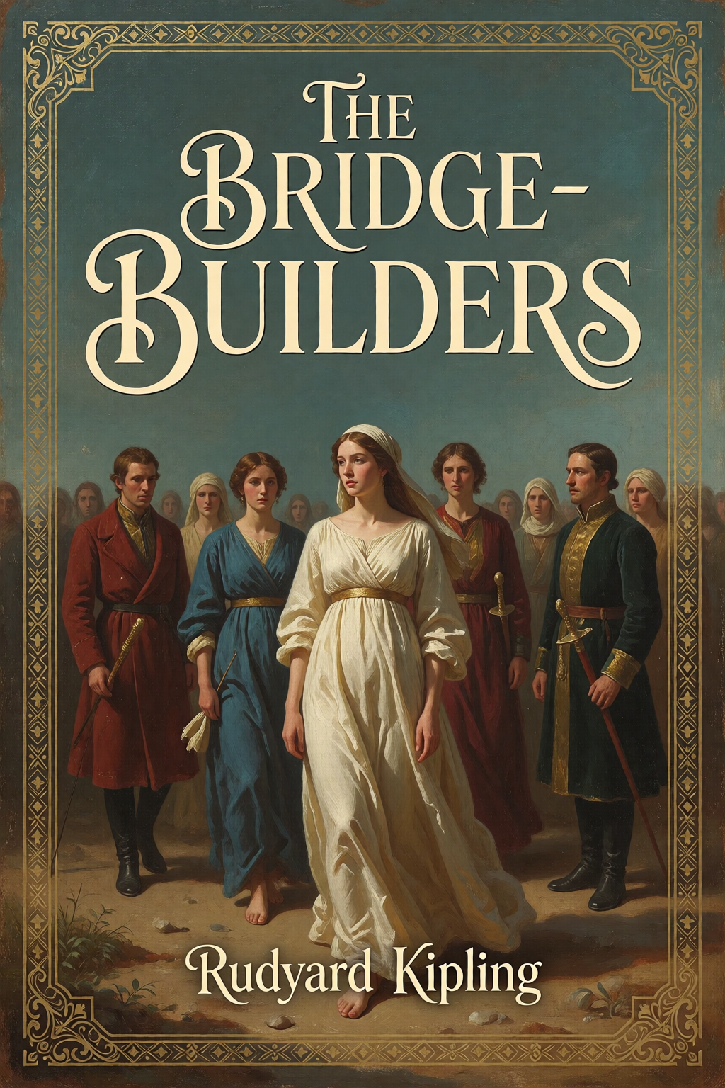 Cover of The Bridge-Builders by Rudyard Kipling