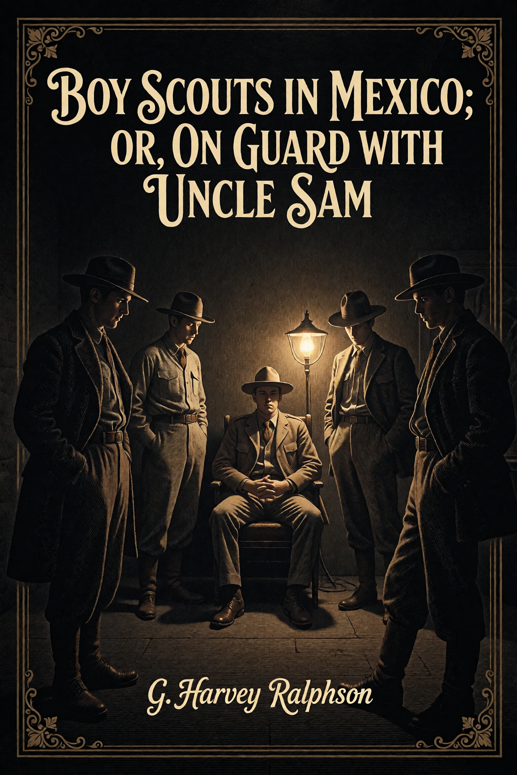 Cover of Boy Scouts in Mexico; Or, On Guard with Uncle Sam by G. Harvey Ralphson