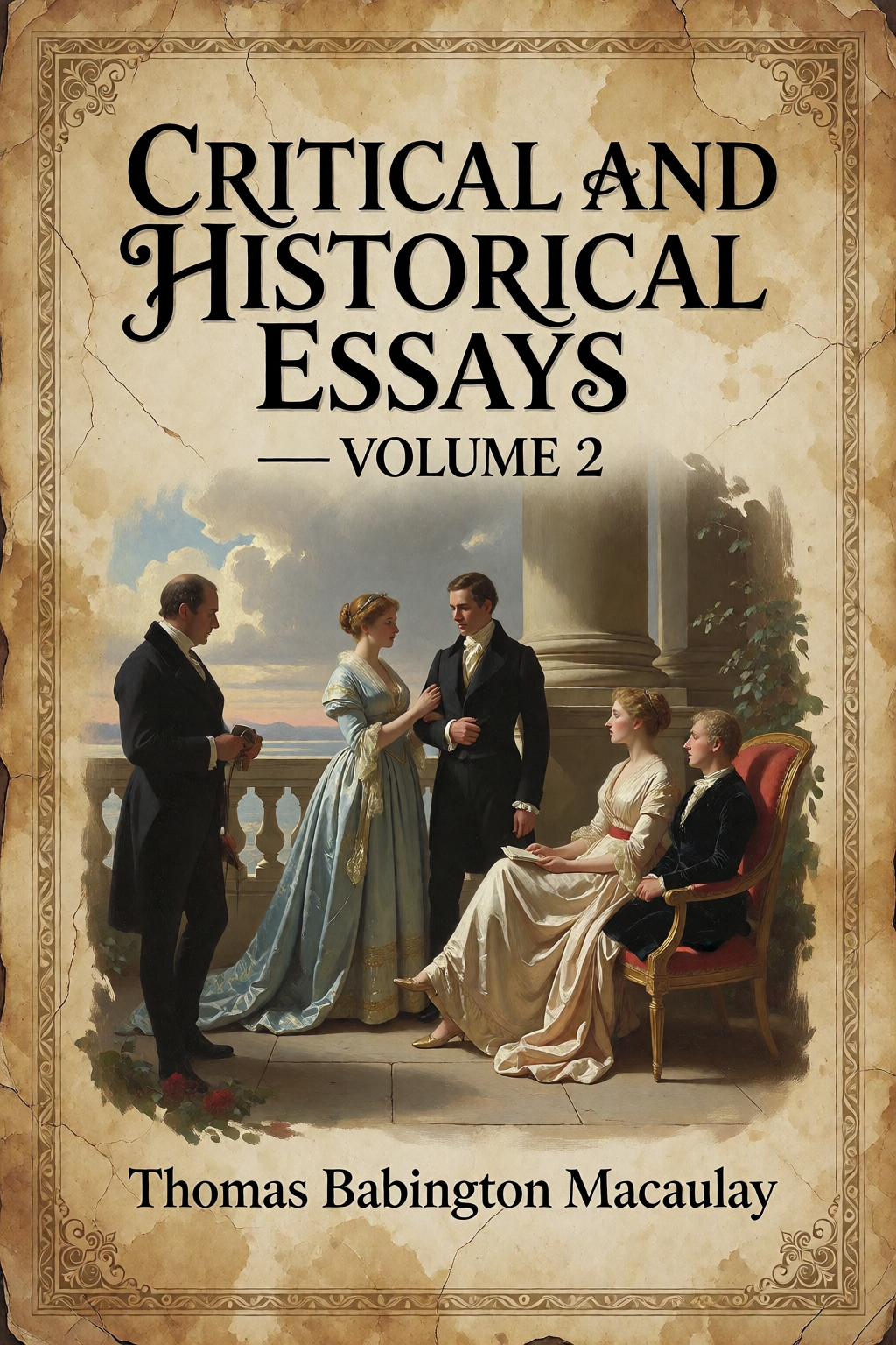 Cover of Critical and Historical Essays — Volume 2 by Thomas Babington Macaulay
