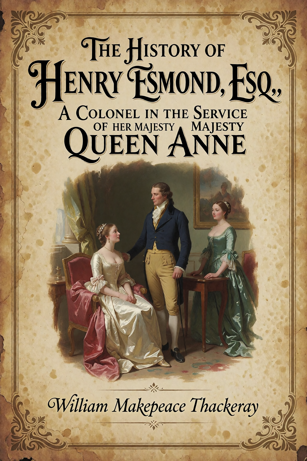 Cover of The History of Henry Esmond, Esq., a Colonel in the Service of Her Majesty Queen Anne by William Makepeace Thackeray