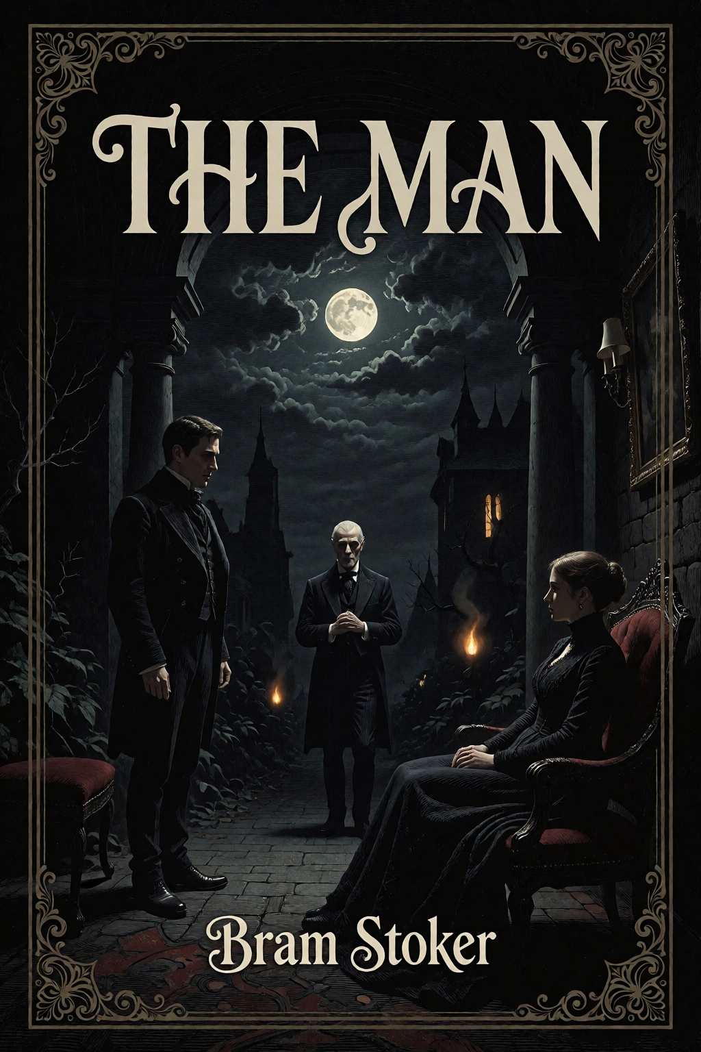 Cover of The Man by Bram Stoker