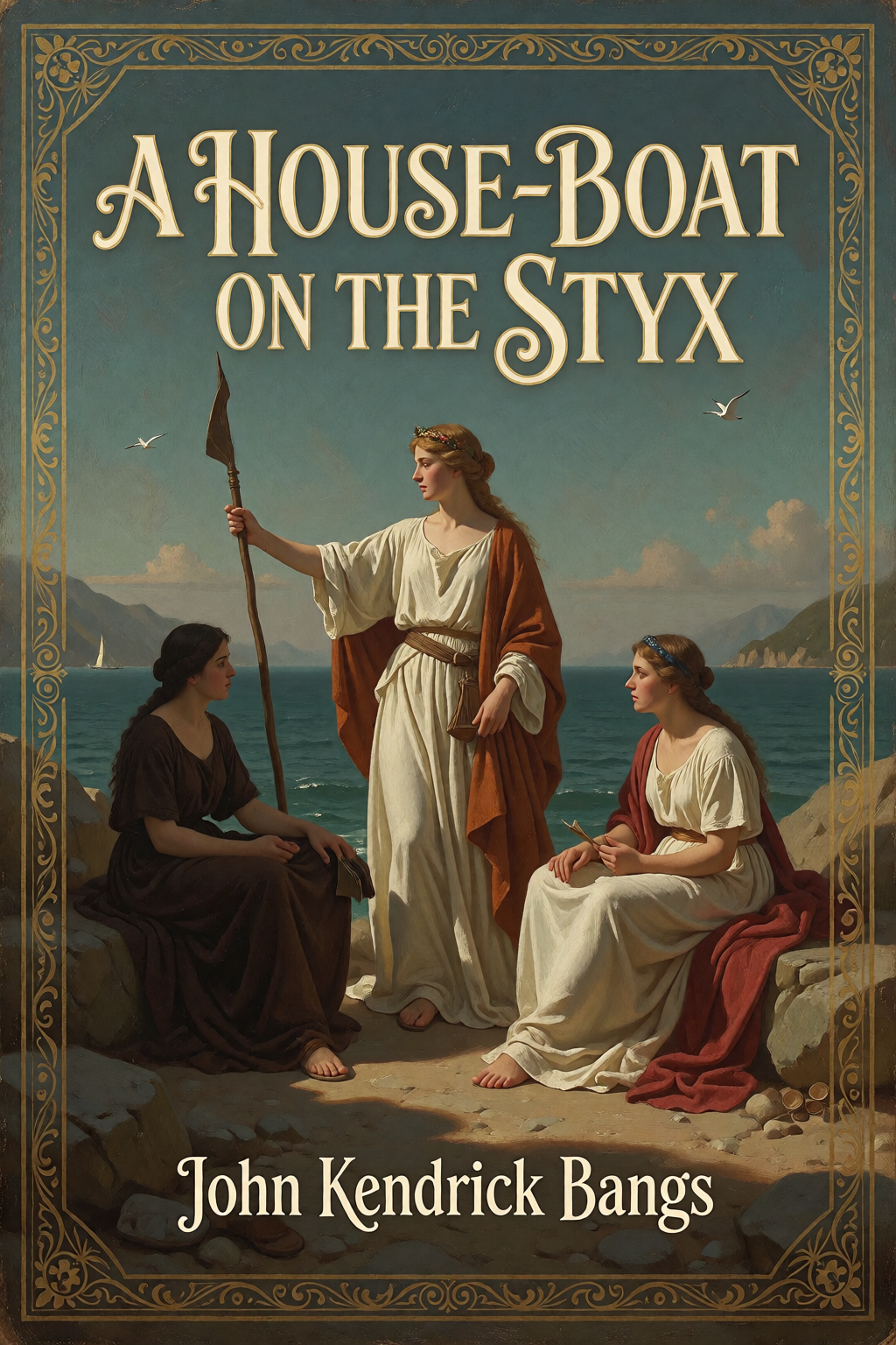 Cover of A House-Boat on the Styx by John Kendrick Bangs
