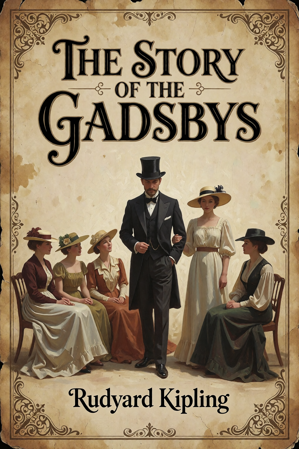 Cover of The story of the Gadsbys by Rudyard Kipling