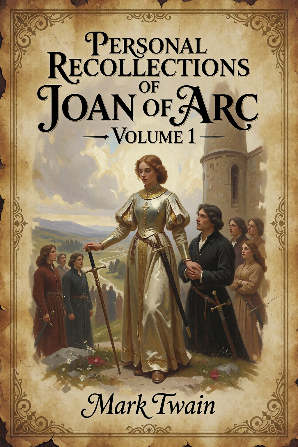 Cover of Personal Recollections of Joan of Arc — Volume 1 by Mark Twain