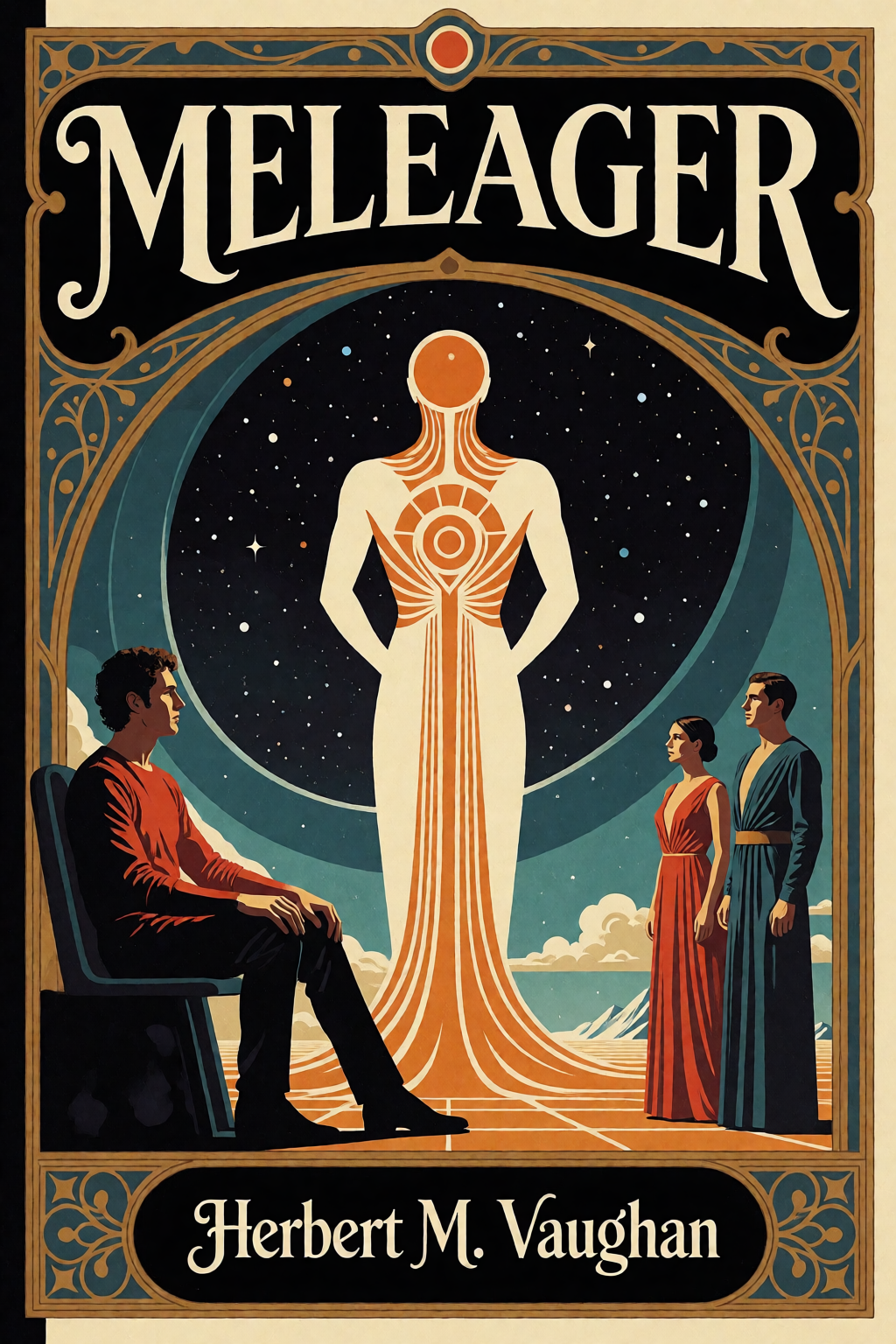 Cover of Meleager by Herbert M. Vaughan