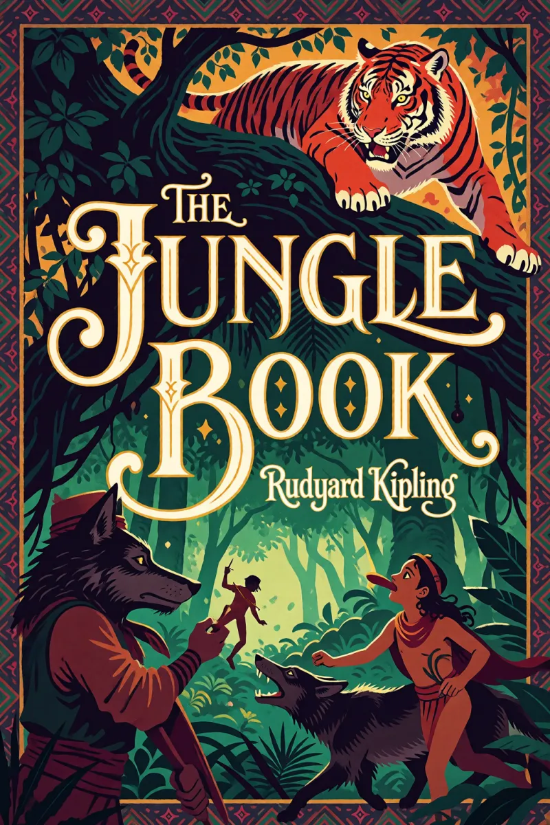 Cover of The Jungle Book by Rudyard Kipling