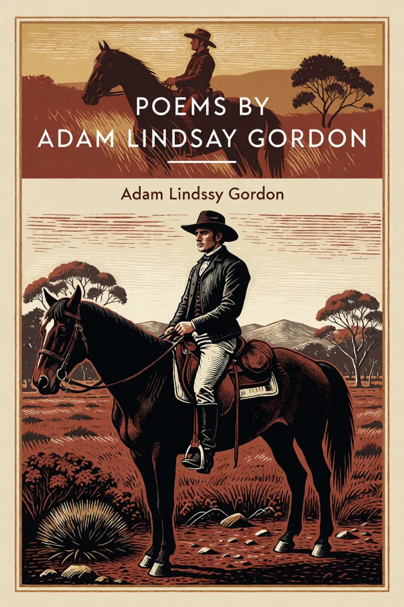 Cover of Poems by Adam Lindsay Gordon by Adam Lindsay Gordon