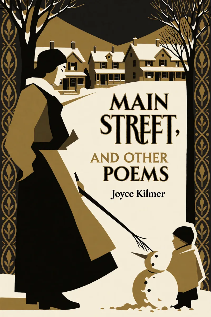 Cover of Main Street, and Other Poems by Joyce Kilmer
