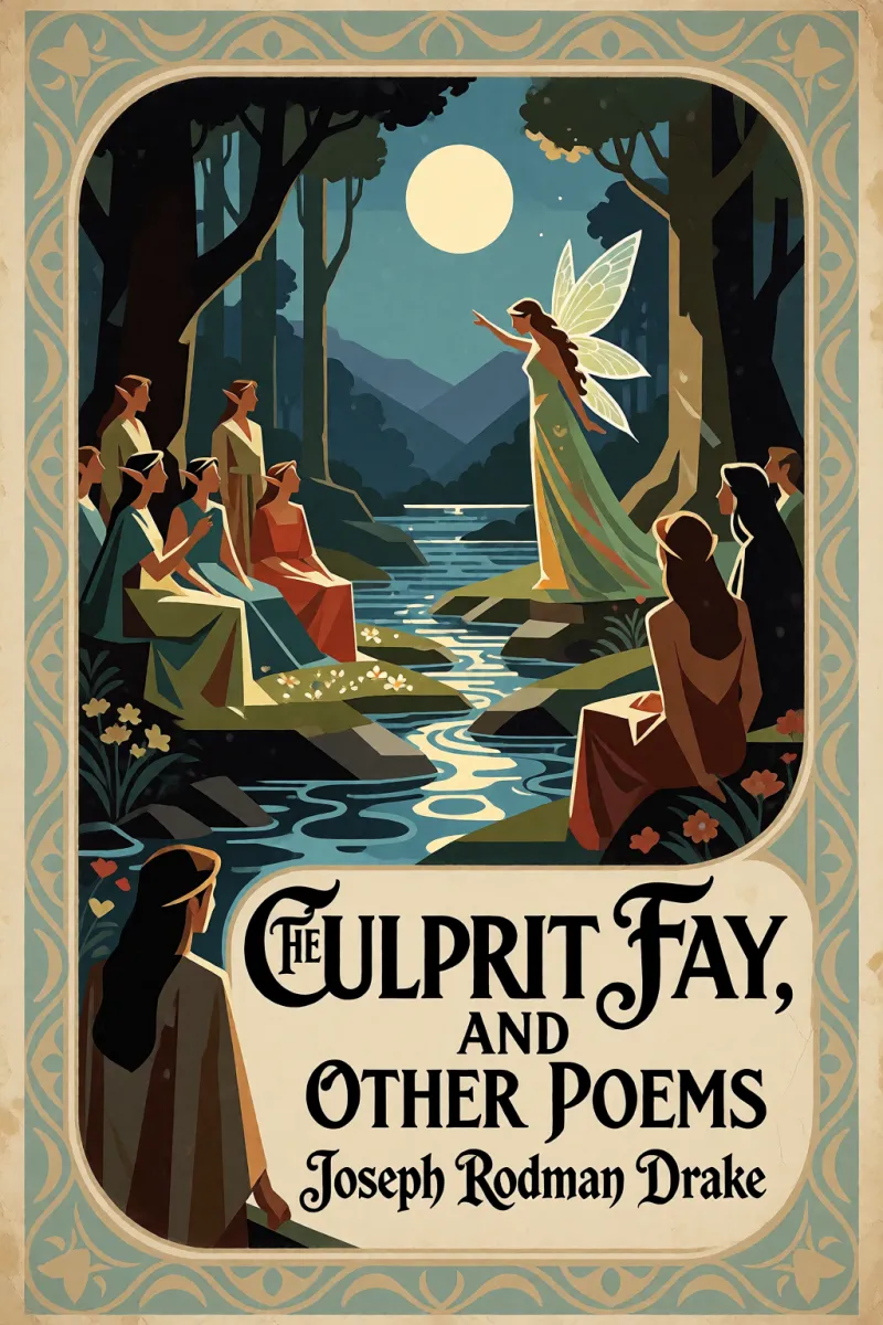 Cover of The Culprit Fay, and Other Poems by Joseph Rodman Drake